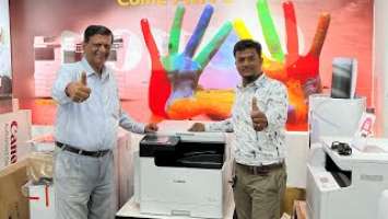 Canon iR2425 A3 Photocopier Xerox Unboxing Live Demo West Bengal Kolkata (Aditya -9874217751)