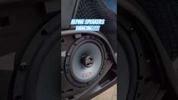 Alpine SPG-17C2 speakers wired in my Sony Xplod amplifier. Installation video coming soon!!!