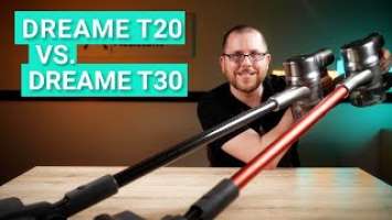 Dreame T20 vs. Dreame T30 - Die besten Akku-Staubsauger von Dreame im Vergleich!
