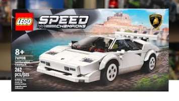 LEGO Speed Champions 76908 LAMBORGHINI COUNTACH Review! (2022)
