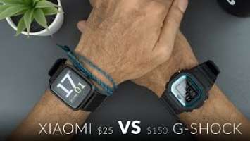EPIC BATTLE! $150 G-SHOCK GW-B5600-2 VS $25 XIAOMI HAYLOU LS01