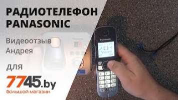 Радиотелефон PANASONIC KX TG6821RUM Видеоотзыв (обзор) Андрея