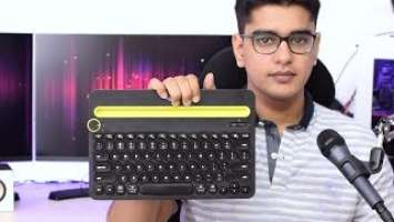 Logitech K480 Bluetooth Multi-Device Keyboard Review!