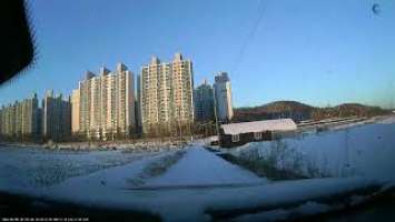 HANKOOK Kinergy 4s2 all-weather tire snow uphill road drive. (2021.02.04)