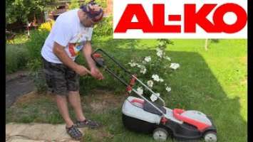 Газонокосилка  AL-KO Classic 3.82 SE обзор модель 112856