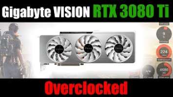Gigabyte RTX 3080 Ti VISION | Overclocked