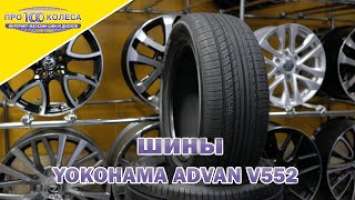 Обзор летних шин YOKOHAMA ADVAN V552