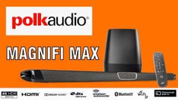 Polk Audio  MagniFI Max with  Wireless Subwoofer  || USK HOME THEATRES ||