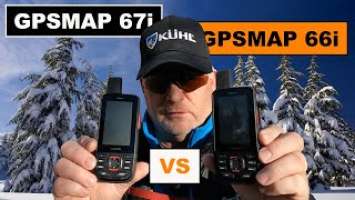 Garmin GPSMAP 67i vs the Garmin GPSMAP 66i