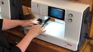 Bernette b77 is an easy to use, computerized sewing machine for quilting and sewing