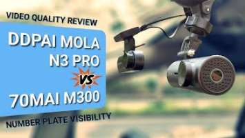 DDPAI MOLA N3 PRO vs 70MAI M300 - Which is the BEST Dash Camera? Video Quality REVIEW - TravelTECH