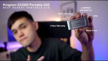 Kingston XS2000 Portable SSD - USB 3.2 Gen 2x2
