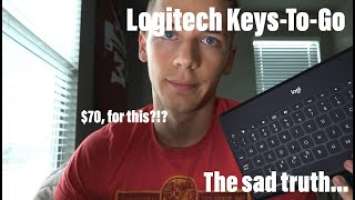 Logitech Keys To Go - SAVE YOUR MONEY!