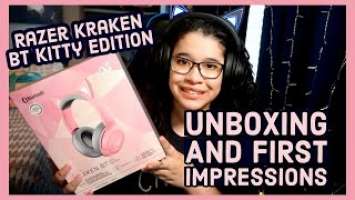 Razer Kraken BT Kitty Edition UNBOXING AND FIRST IMPRESSIONS
