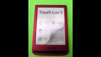 PocketBook Touch Lux 5 (PocketBook 628) review. It's better than my old NOOK and Sony Reader PRS-T2