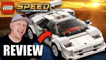 Lego Speed Champions 76908 Lamborghini Countach 2022 Review!