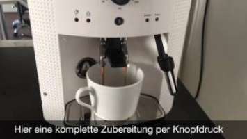 Test Bericht KRUPS EA8105 Kaffeevollautomat für's Büro und Zuhause