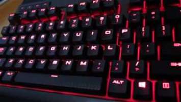 Corsair Gaming K63 Unboxing/setup!!