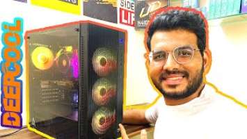 DEEPCOOL MATREXX 55 MESH ADD-RGB 4F Mid Tower Gaming Cabinet Unboxing
