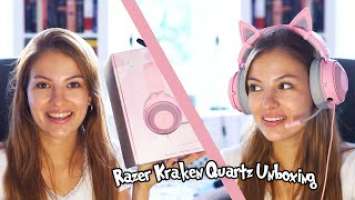 Unboxing the Razer Kraken Quartz Edition (+Kitty Ears!)