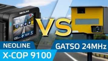 Neoline X-COP 9100 детектирует GATSO 24GHZ