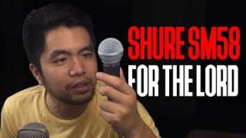 Unboxing a Shure SM58