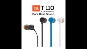 JBL T110 unboxing (JBL harman T110 )