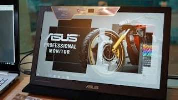 Asus MB169C+ Monitor: First Powered by USB Type-C