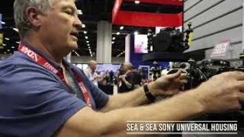 The New Sea & Sea Universal Sony Housing for the A1, A9 II, A7S III, A7R IV, A7 IV | DEMA 2022