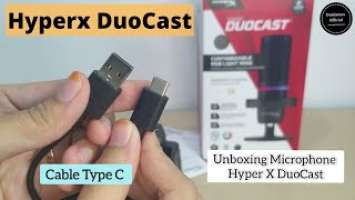 Hyper X DuoCast RGB Microphone - Unboxing