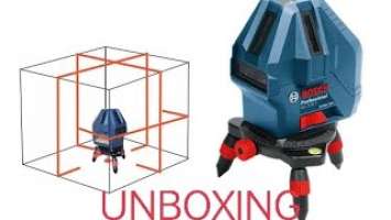 UNBOXING BOSCH PROFESSIONAL GLL 3-15X.....LINE LASER LEVEL.....