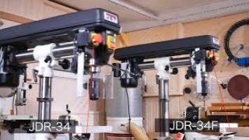 JET JDR-34F, JDR-34 Радиально-сверлильный станок по дереву обзор