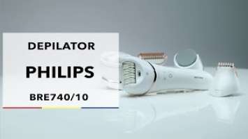 Depilator Philips BRE740/10 - dane techniczne - RTV EURO AGD
