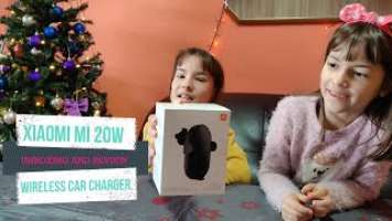 PERFECT AND FAST XIAOMI MI 20W WIRELESS CAR CHARGER - UNBOXING AND REVIEW
