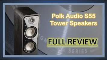 Polk Audio S55 Floor Standing Speaker - FULL REVIEW