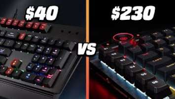 $230 vs $40 Gaming Keyboard - Corsair K100 vs MSI Vigor GK20 - Is It Worth It?