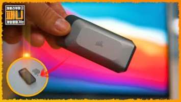 커세어 EX100U 포터블 SSD #review 22g의 매우 가볍고 콤팩트한 사이즈의 외장 SSD, CORSAIR EX100U Portable SSD