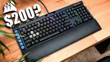 Can a Keyboard be worth $200? Ft. New Corsair K95 Platinum XT