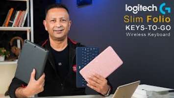 Logitech SLIM FOLIO &  KEYS-TO-GO for iPad | Unboxing & Preview || Oliz Store