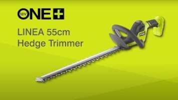 RYOBI 18V ONE+ Cordless Linea 55cm Hedge Trimmer [RY18HT55A]