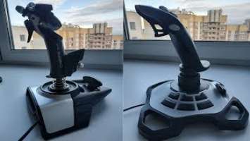 Сравнение Logitech Extreme 3d pro с Cyborg Evo Saitek. Пружинное и резиновое сопротивление
