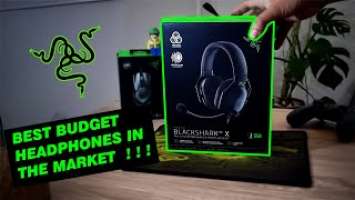 RAZER blackshark V2 x Unboxing (Budget headphones) - ASMR [SUB] - DZ