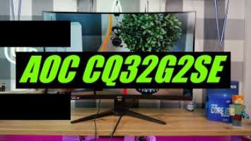 AOC CQ32G2SE | Preis/Leistungs Sieger? | Review 4K