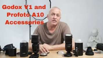 Godox v1 Profoto A10 Accessories .