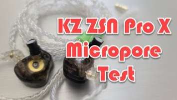 KZ ZSN Pro X with Micropore Mod
