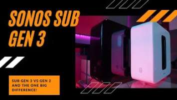 Sonos Sub Gen 3 vs Gen 2 - how come no one pointed out this one huge difference?