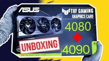 Asus TUF RTX 4090 \ 4080 unboxing كشف سريري ل