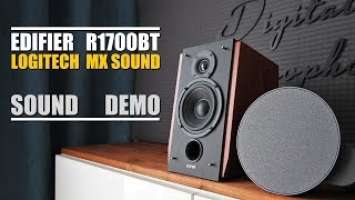 Logitech MX Sound vs Edifier R1700BT  ||  Sound Demo w/ Bass Test
