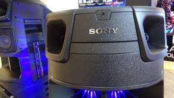 Sony MHC-V73D High Power Audio System with BLUETOOTH® Technology Video