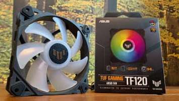 Unboxing - Asus TUF Gaming  TF120 fan